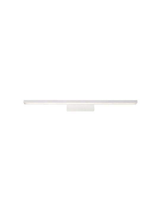 VK Lighting Φωτιστικό Τοίχου με Ενσωματωμένο LED και Φυσικό Λευκό Φως σε Λευκό Χρώμα